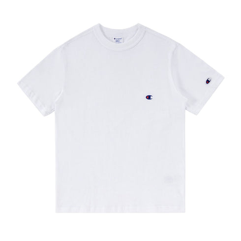 Champion Japan Basic Logo Tee White (C3-H359)